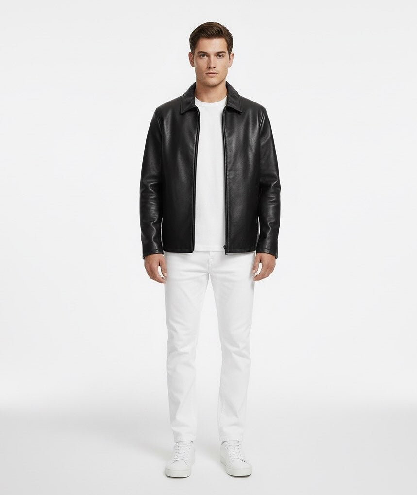 leather jacket
